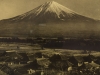 View of Mount Fuji from Village